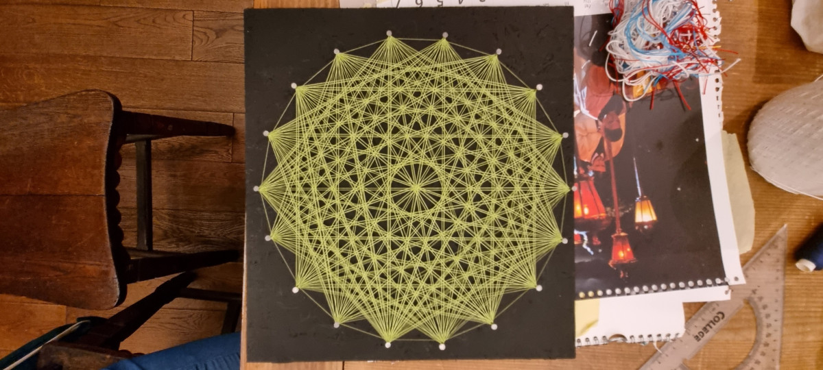 Dubravka Manojlović - String art