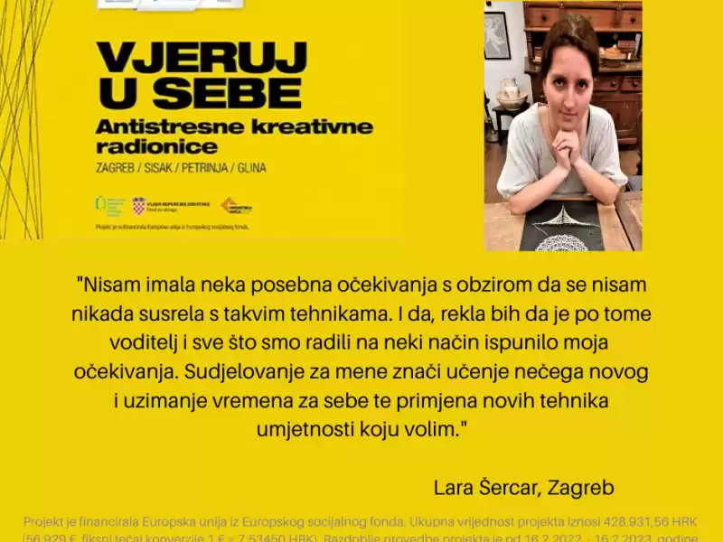 Izjava polaznice Lara Šercar !