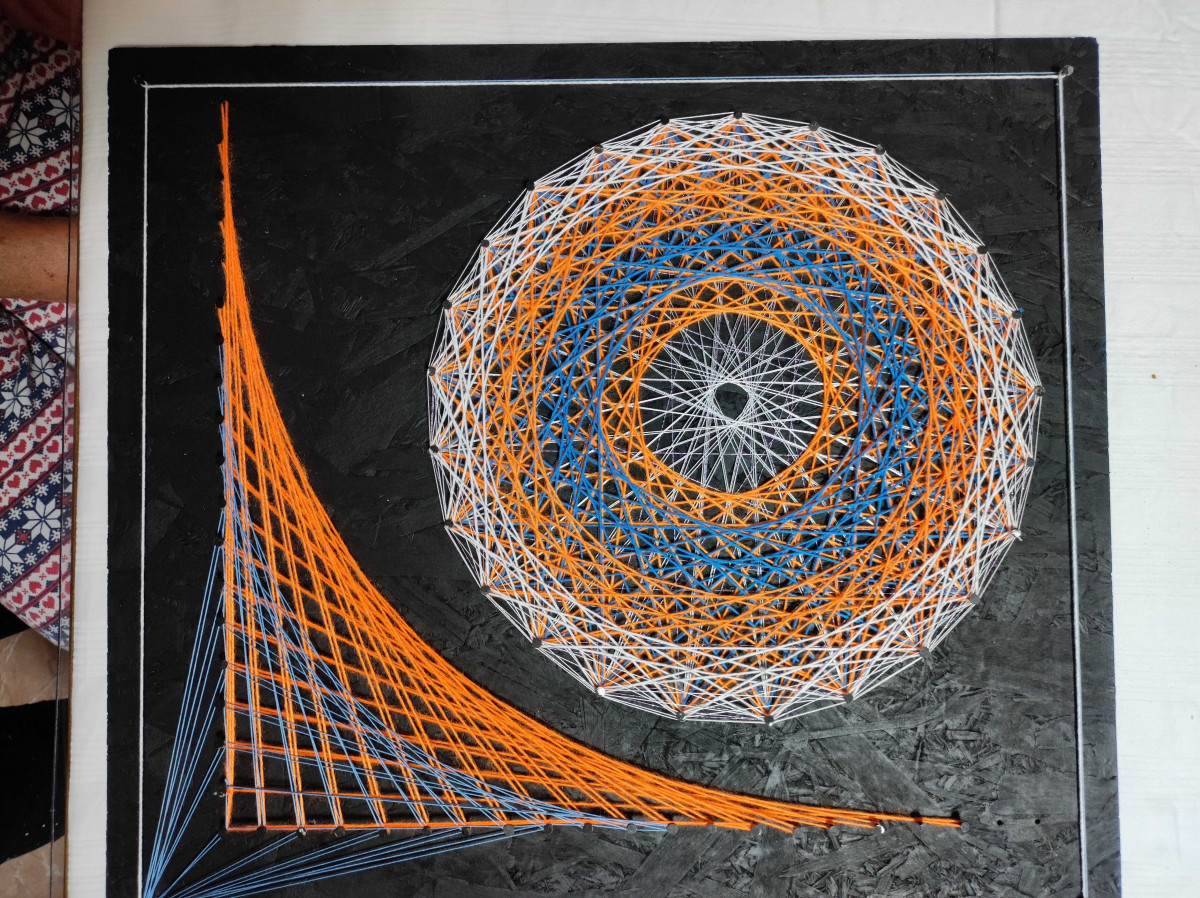 Ela Vrbanac Tomić - String art