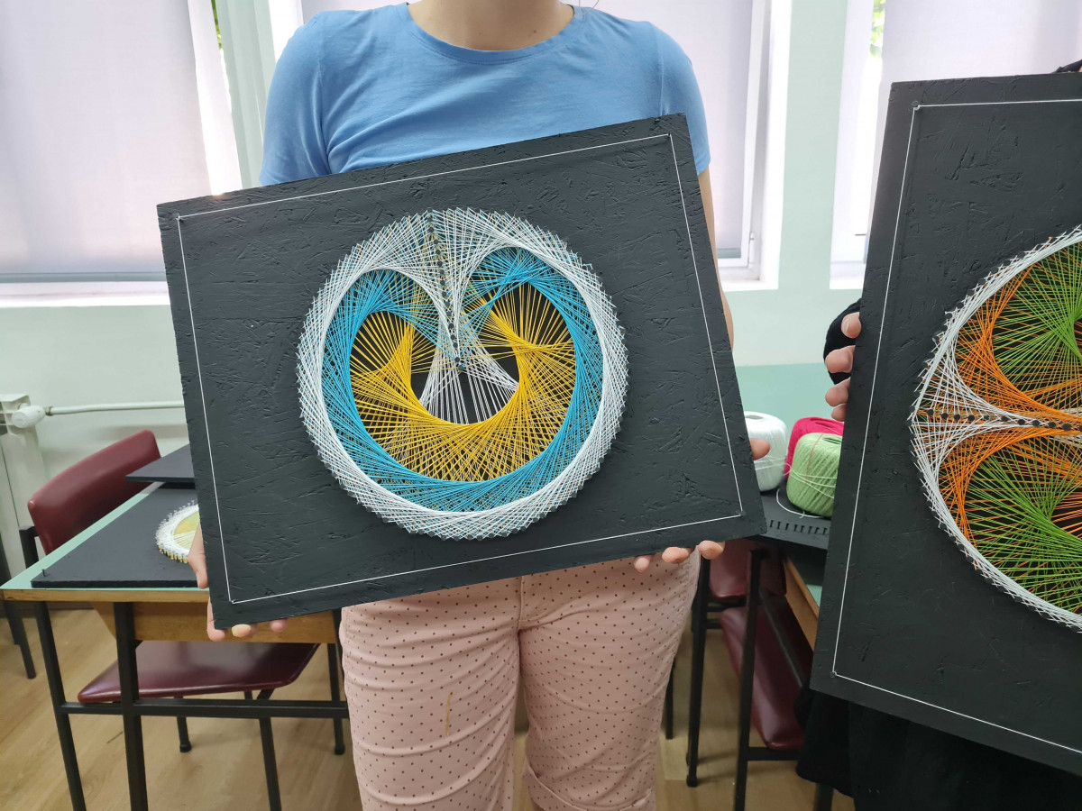 Ela Vrbanac Tomić - String art