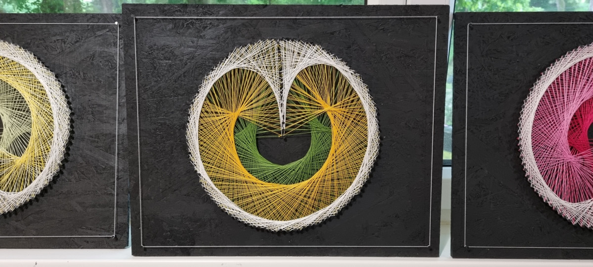 Ema Bamburać - String art