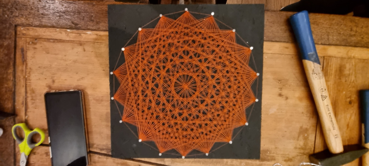 Anamaria Tokić - String art