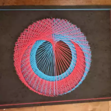 Jasmina Roca - String art