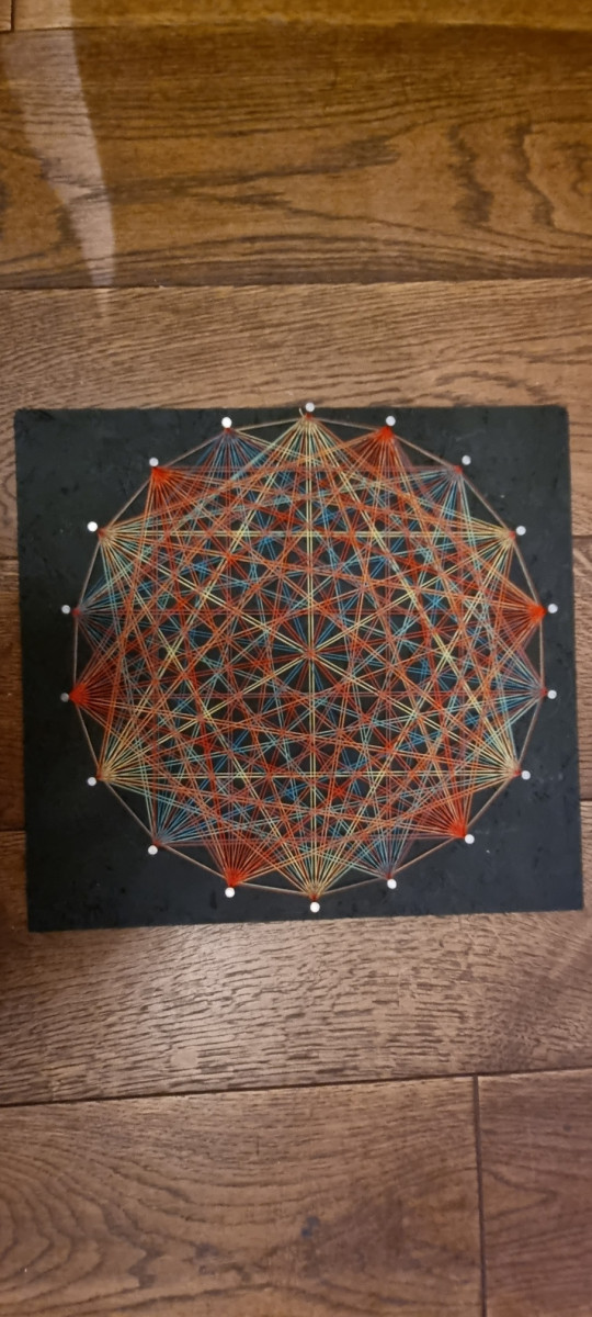 Jasmina Roca - String art