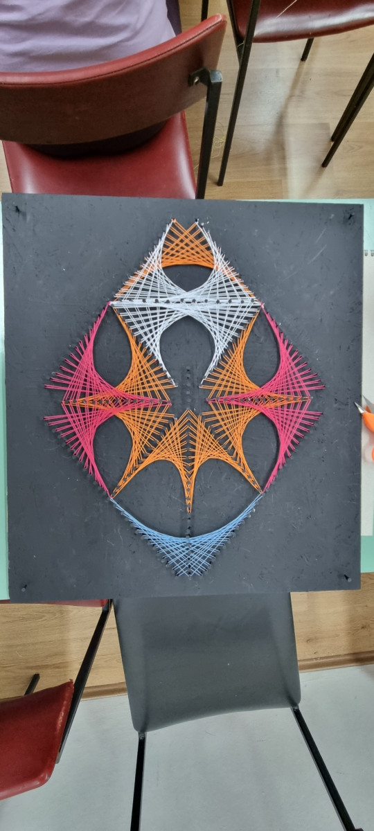 Katarina Goršeta - String art