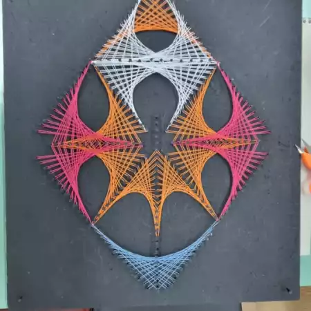 Katarina Goršeta - String art