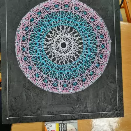 Katarina Goršeta - String art