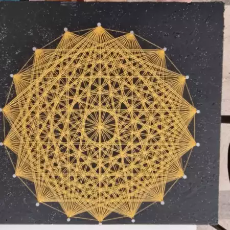 Katarina Goršeta - String art