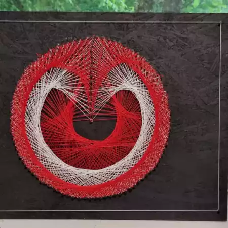 Biserka Krković - String art