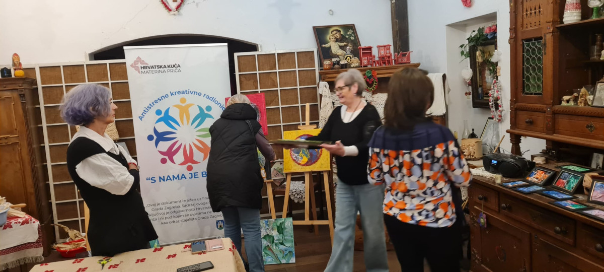 S NAMA JE BOLJE - antistresne kreativne radionice s Udrugom Nismo same
