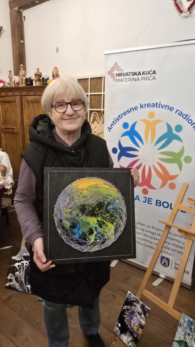 S NAMA JE BOLJE - antistresne kreativne radionice s Udrugom Nismo same