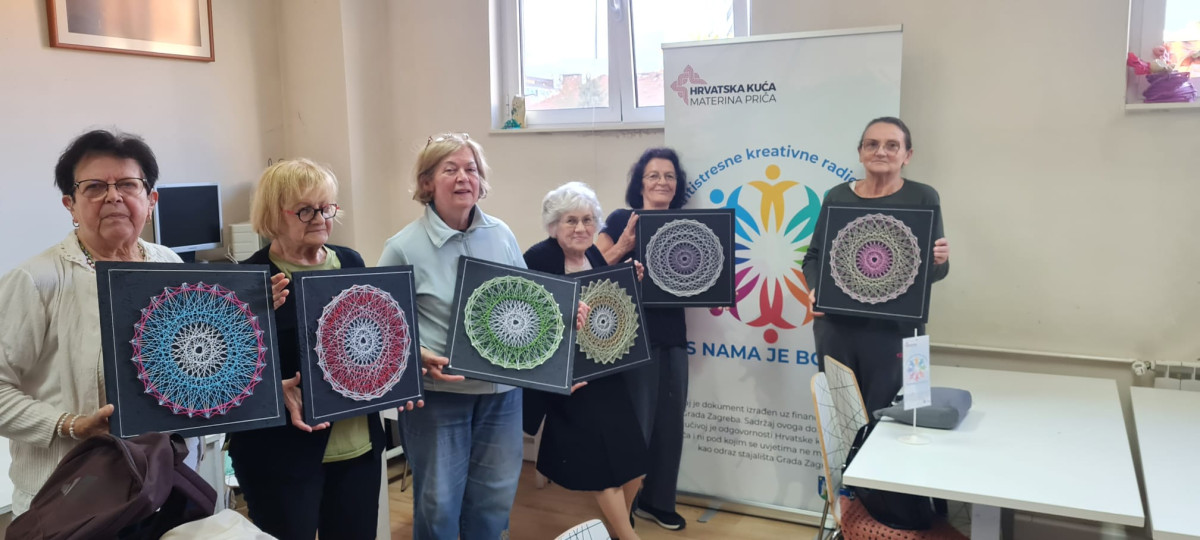 S NAMA JE BOLJE - antistresne kreativne radionice u Udruzi invalida rada Zagreba