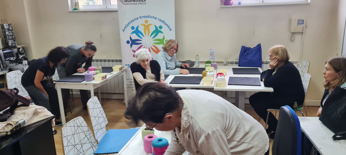 S NAMA JE BOLJE - antistresne kreativne radionice u Udruzi invalida rada Zagreba