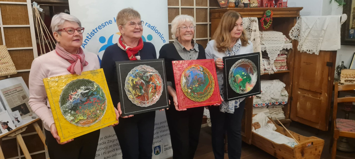 S NAMA JE BOLJE - antistresne kreativne radionice s Udrugom invalida rada Zagreba