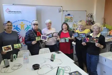 S NAMA JE BOLJE - antistresne kreativne radionice u Domu za starije i nemoćne Trešnjevka