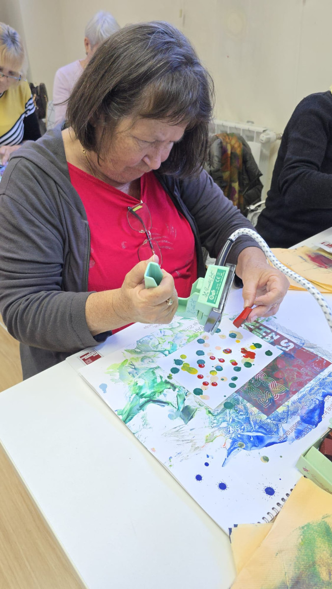 S NAMA JE BOLJE - antistresne kreativne radionice u Domu za starije i nemoćne Trešnjevka