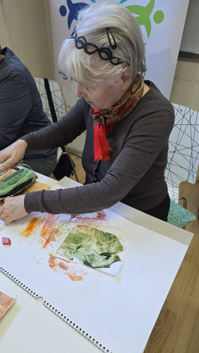 S NAMA JE BOLJE - antistresne kreativne radionice u Domu za starije i nemoćne Trešnjevka