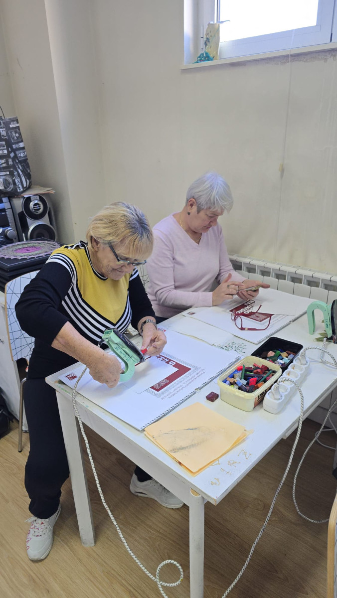 S NAMA JE BOLJE - antistresne kreativne radionice u Domu za starije i nemoćne Trešnjevka
