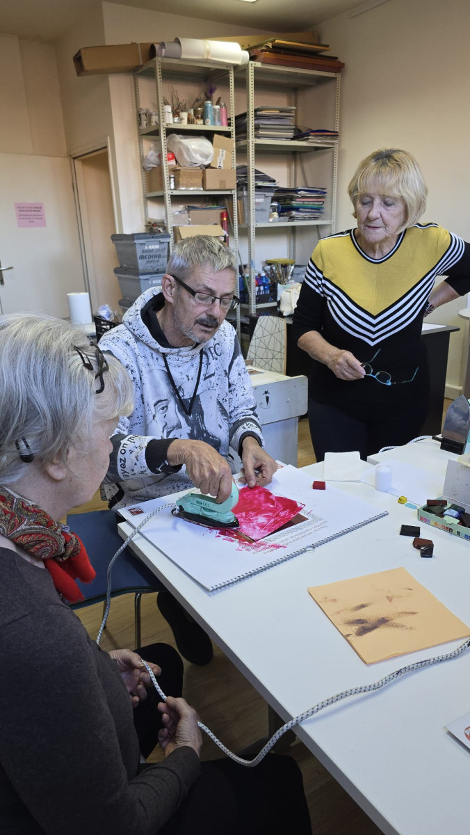 S NAMA JE BOLJE - antistresne kreativne radionice u Domu za starije i nemoćne Trešnjevka