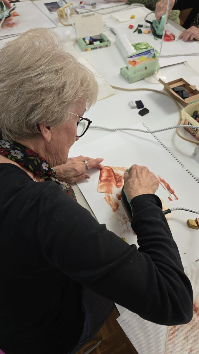 S NAMA JE BOLJE - antistresne kreativne radionice u Domu za starije i nemoćne osobe Trešnjevka