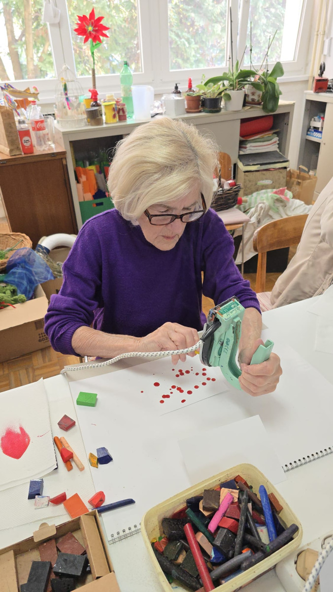 S NAMA JE BOLJE - antistresne kreativne radionice u Domu za starije i nemoćne osobe Trešnjevka