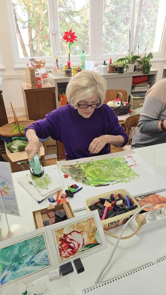 S NAMA JE BOLJE - antistresne kreativne radionice u Domu za starije i nemoćne osobe Trešnjevka