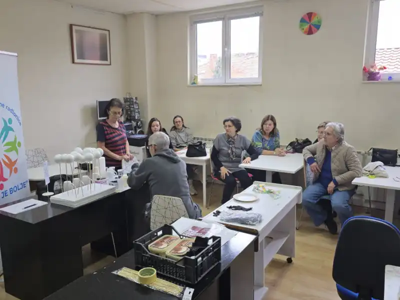 S NAMA JE BOLJE - antistresne kreativne radionice u Udruzi invalida rada Zagreba