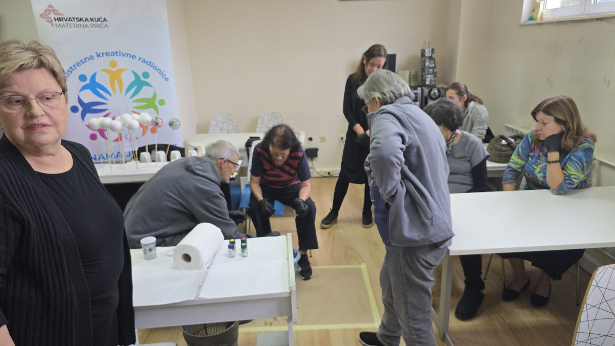 S NAMA JE BOLJE - antistresne kreativne radionice u Udruzi invalida rada Zagreba