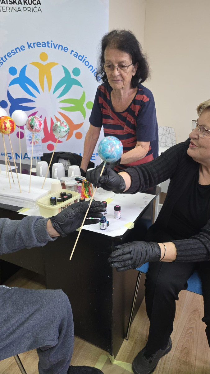 S NAMA JE BOLJE - antistresne kreativne radionice u Udruzi invalida rada Zagreba