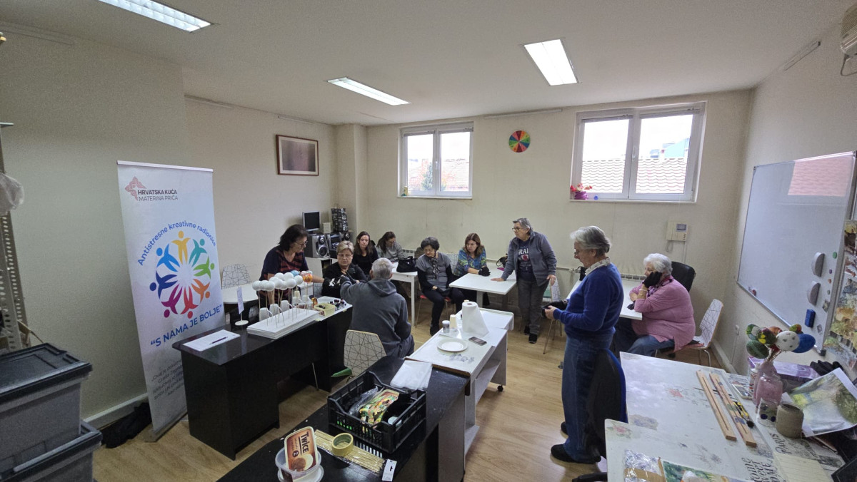 S NAMA JE BOLJE - antistresne kreativne radionice u Udruzi invalida rada Zagreba