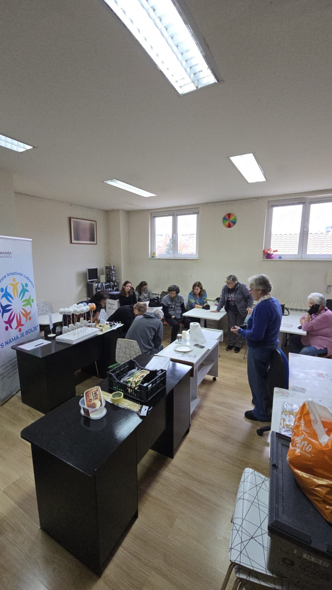 S NAMA JE BOLJE - antistresne kreativne radionice u Udruzi invalida rada Zagreba