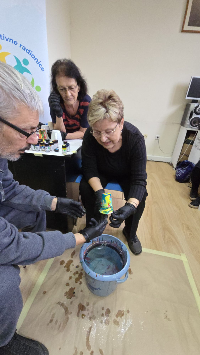 S NAMA JE BOLJE - antistresne kreativne radionice u Udruzi invalida rada Zagreba