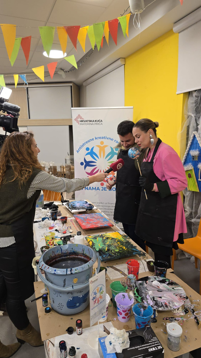 S NAMA JE BOLJE - antistresne kreativne radionice s poznatim osobama