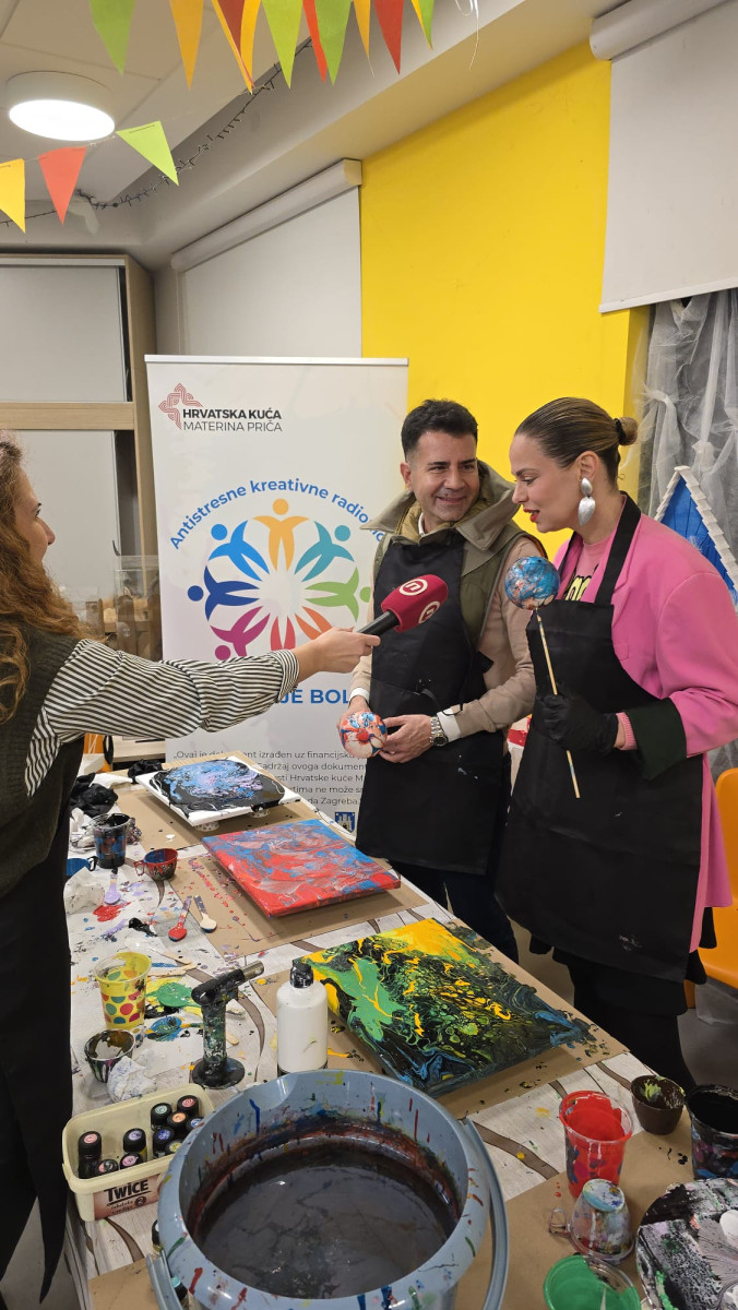 S NAMA JE BOLJE - antistresne kreativne radionice s poznatim osobama