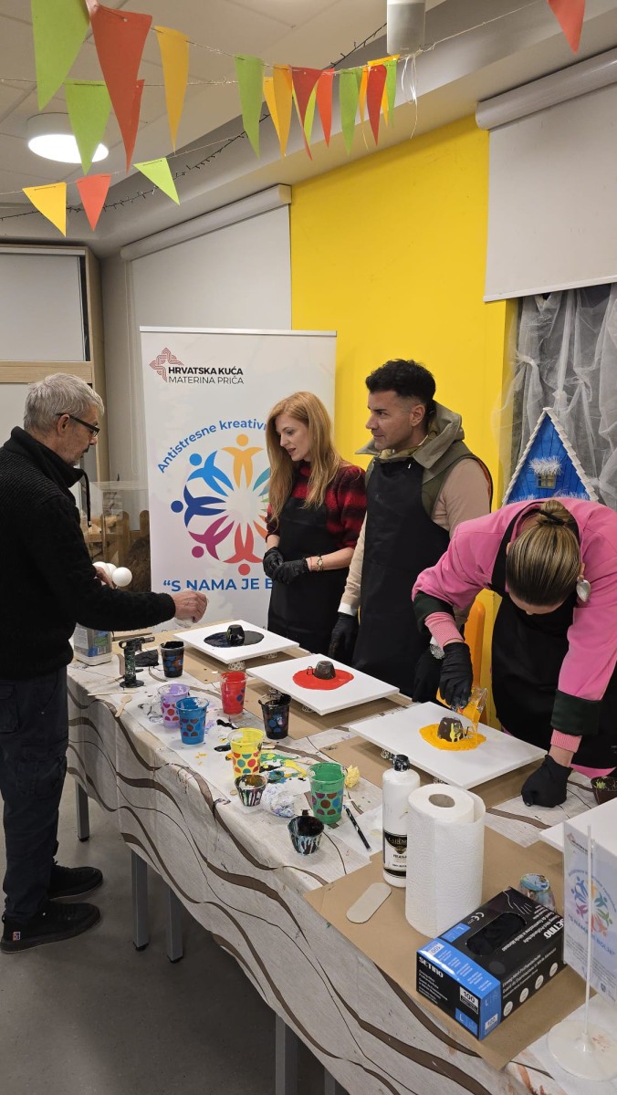 S NAMA JE BOLJE - antistresne kreativne radionice s poznatim osobama