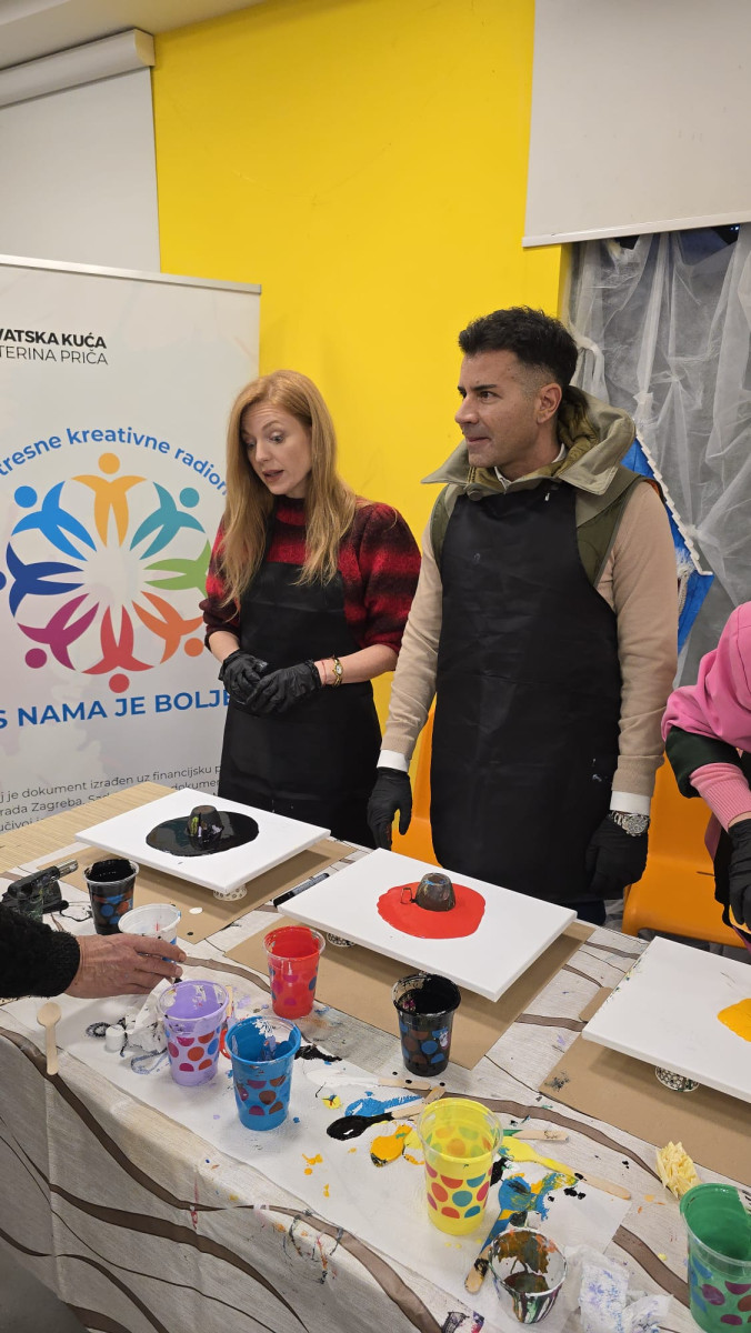 S NAMA JE BOLJE - antistresne kreativne radionice s poznatim osobama