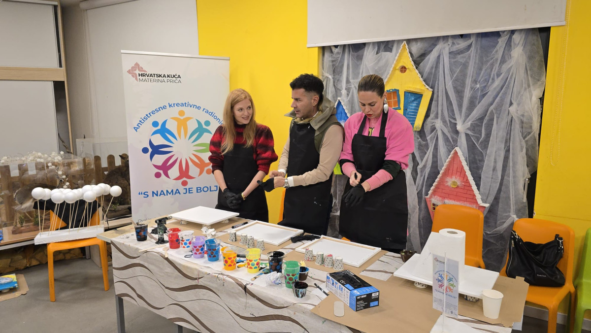 S NAMA JE BOLJE - antistresne kreativne radionice s poznatim osobama