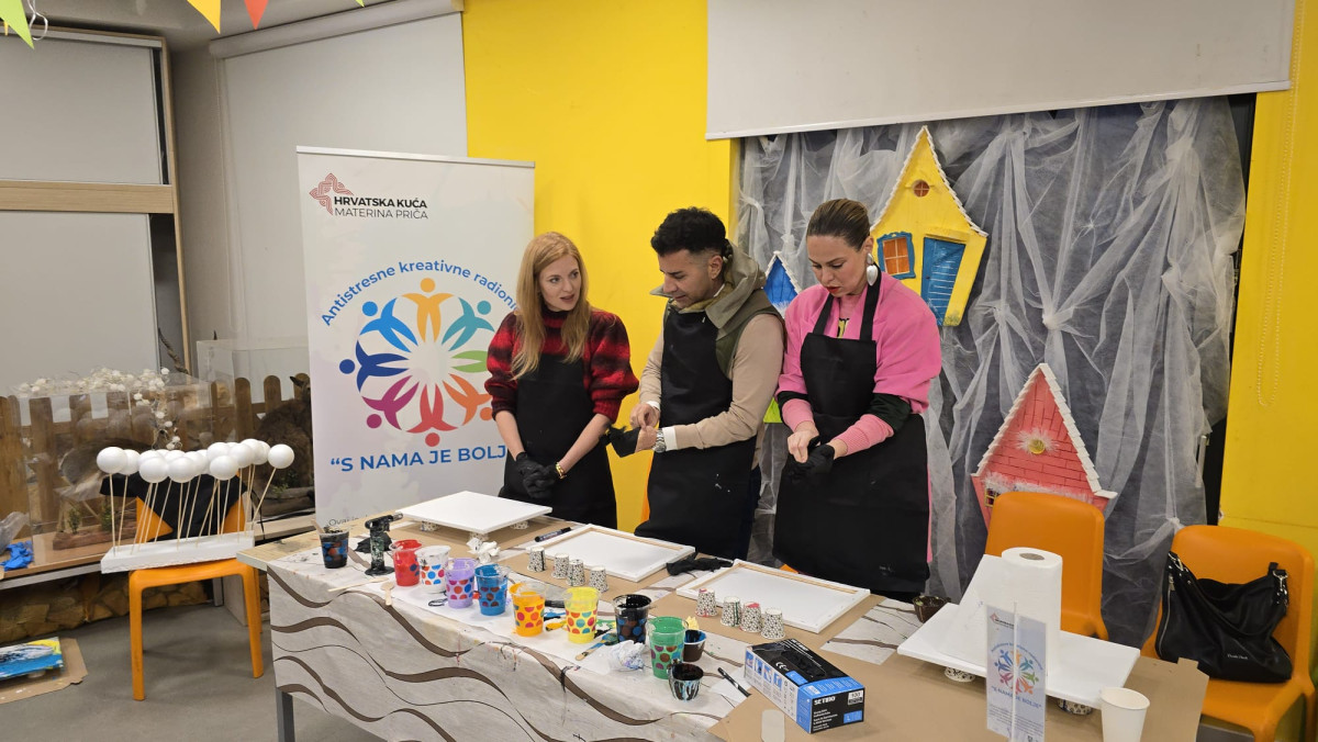 S NAMA JE BOLJE - antistresne kreativne radionice s poznatim osobama