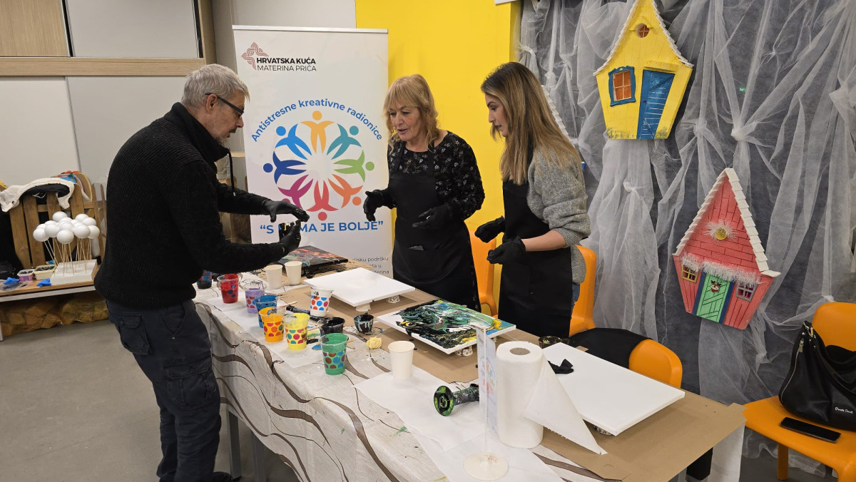 S NAMA JE BOLJE - antistresne kreativne radionice s poznatim osobama