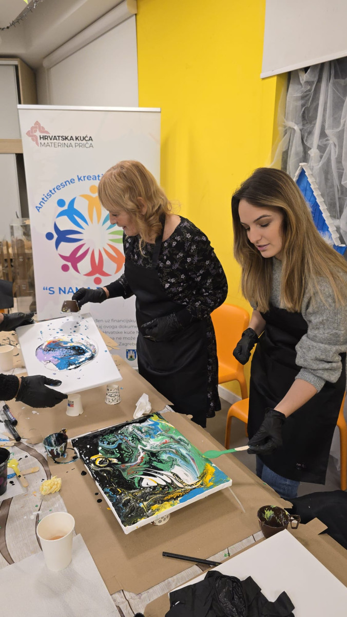 S NAMA JE BOLJE - antistresne kreativne radionice s poznatim osobama