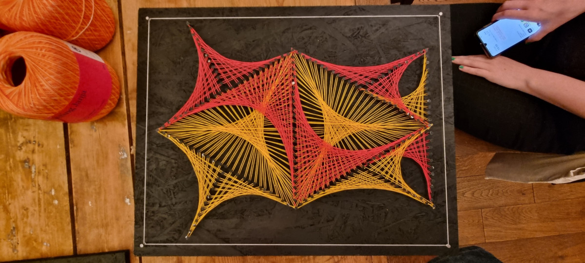 Anamaria Tokić - String art