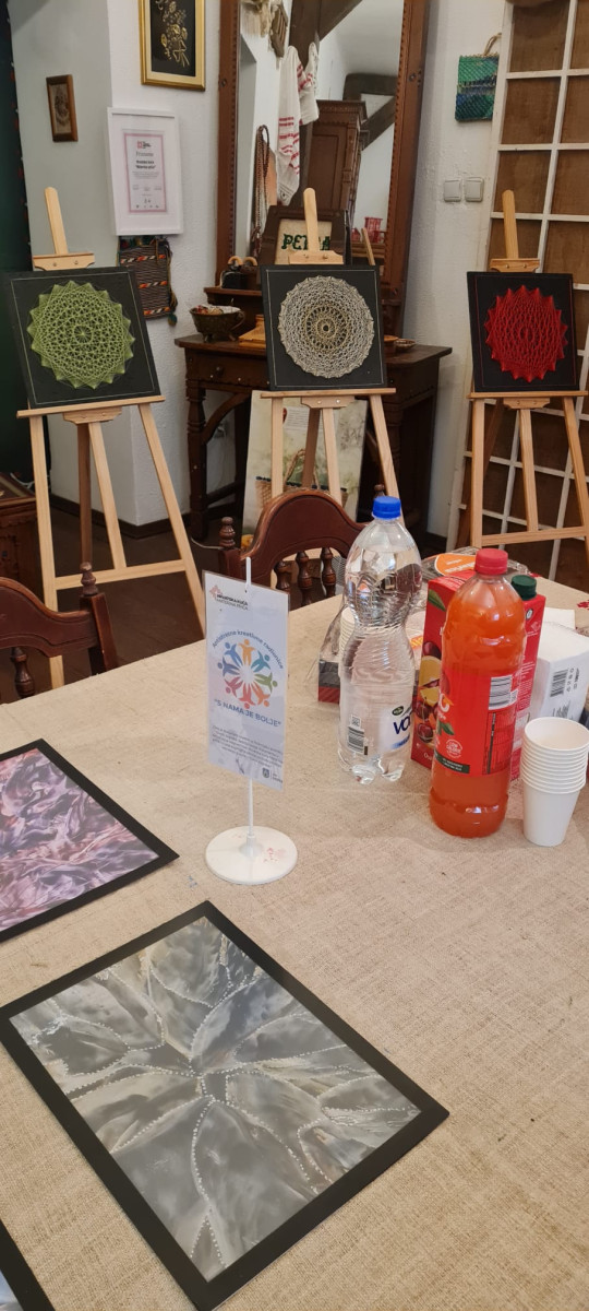 Kreativnost kao lijek – otvorena treća izložba “S nama je bolje”