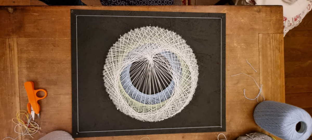 Lucija Đuretić - String art