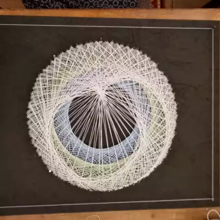 Lucija Đuretić - String art