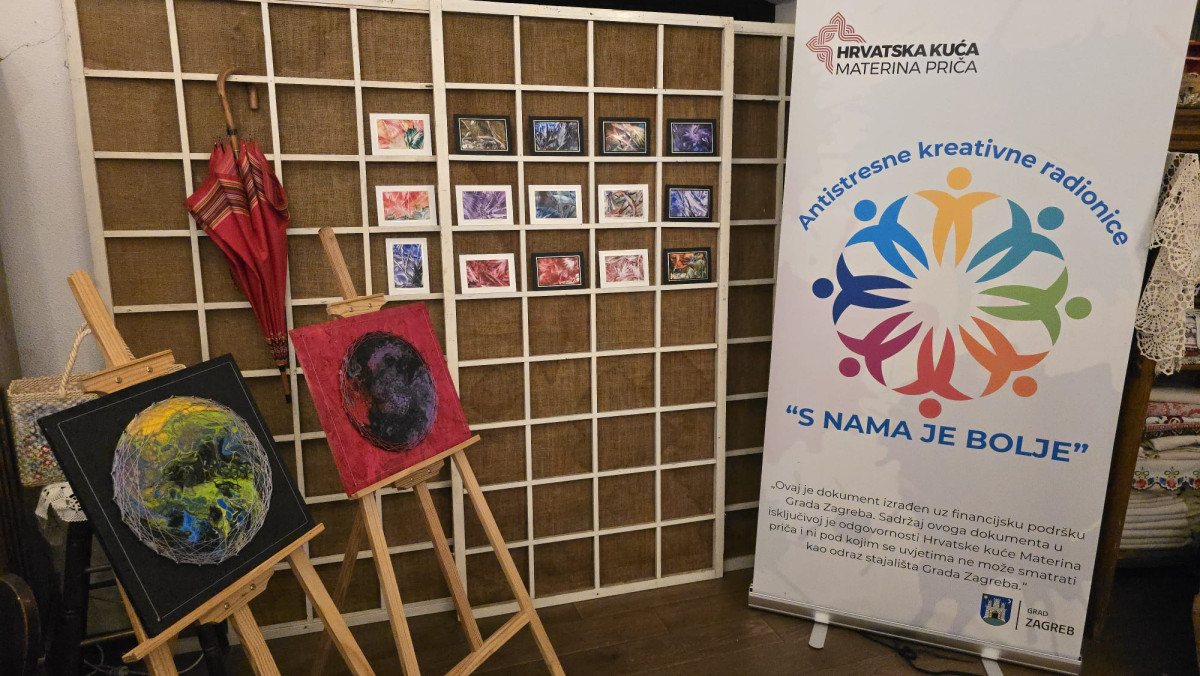 Kreativnost kao lijek – otvorena treća izložba “S nama je bolje”