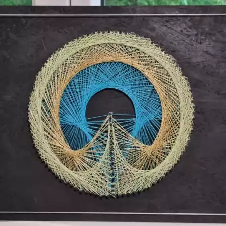 Ljiljana Brković Zorčić - String art