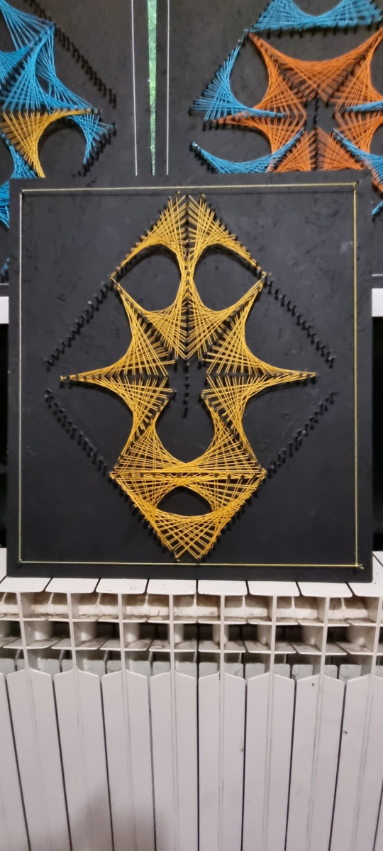 Ljiljana Brković Zorčić - String art