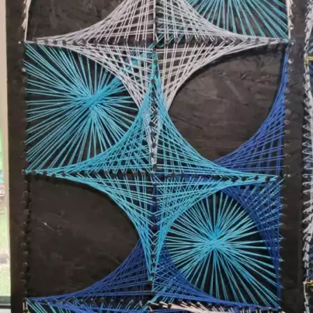 Ljiljana Brković Zorčić - String art