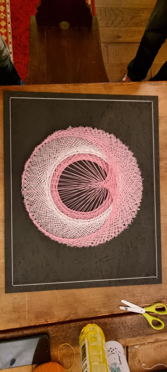 Margita Blašković - String art