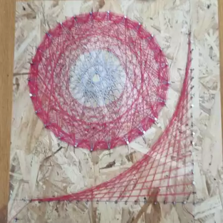 Zrinka Bakšić - String art